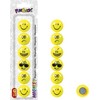 Titanum Magnes Smiley apvalus geltona śr. 29mm Fun&Joy 6 vnt