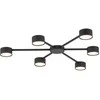 Lubinis šviestuvas Lampa sufitowa Tk Lighting Avia 4692 plafon lampa sufitowa 6x10W GX53 juoda