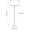 TK Lighting Deva Nature 1 šviestuvas, 15 W, 5199