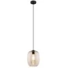 TK Lighting Elio 4338 pakabinamas šviestuvas 1x15W E27 topazas/juoda