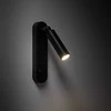 Sieninis šviestuvas Kinkiet TK Lighting TK Lighting Enzo 6621 kinkiet lampa ścienna 1x6W G9 juoda