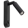 Sieninis šviestuvas Kinkiet TK Lighting TK Lighting Enzo 6621 kinkiet lampa ścienna 1x6W G9 juoda