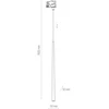 TK Lighting Šviestuvas pakabinamas bėginis 3 fazių PIANO 6029 TK Lighting