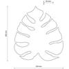 Sieninis šviestuvas Kinkiet TK Lighting TK Lighting Monstera 5422 kinkiet lampa ścienna 3x6W G9 dąb