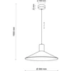 Pakabinamas šviestuvas Tk_Lighting Šviestuvas kabinamas TK Lighting Jump 1831, 15 W, E27