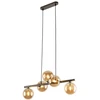 Pakabinamas šviestuvas Lampa wisząca TK Lighting Żyrandol ESTERA BROWN 6105 TK Lighting