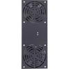 Securitynet CCAS-PW2-060XW 2 ventiliatorių ventiliacijos skydas, skirtas CCSW serijos pakabinamoms spintelėms