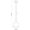 Pakabinamas šviestuvas TKKRYWULT NORD Baltas 4868 TK Lighting