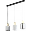 TKKRYWULT pakabinamas šviestuvas TK Lighting Sierra 6662 pakabinamas šviestuvas 3x15W E27 grafitas/auksas