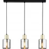 TKKRYWULT pakabinamas šviestuvas TK Lighting Sierra 6662 pakabinamas šviestuvas 3x15W E27 grafitas/auksas