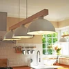 TKKRYWULT pakabinamas šviestuvas Tk Lighting Oslo 4712 pakabinamas šviestuvas 3x15W E27 balta/medinė