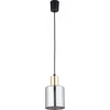 TKKRYWULT pakabinamas šviestuvas TK Lighting Sierra 6661 pakabinamas šviestuvas 1x15W E27 grafitas/auksas