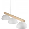 TKKRYWULT pakabinamas šviestuvas Tk Lighting Oslo 4712 pakabinamas šviestuvas 3x15W E27 balta/medinė