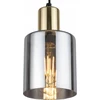 TKKRYWULT pakabinamas šviestuvas TK Lighting Sierra 6661 pakabinamas šviestuvas 1x15W E27 grafitas/auksas