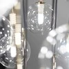 Pakabinamas šviestuvas Lampa wisząca TKKRYWULT TK Lighting Aurora 10182 lampa wisząca zwis 16x8W G9 transparentna/auksinė