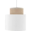 Pakabinamas šviestuvas Lampa wisząca TKKRYWULT TK Lighting Duo 10078 lampa wisząca zwis 1x15W E27 juta/balta