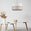 Pakabinamas šviestuvas Lampa wisząca TKKRYWULT Tk Lighting Eco* 5772 lampa wisząca zwis 1x15W E27 juoda/drewniana