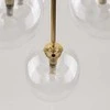 Pakabinamas šviestuvas Lampa wisząca TKKRYWULT TK Lighting Nilos 5943 lampa wisząca zwis 5x6W G9 juoda/auksinė