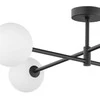 Lubinis šviestuvas Lampa wisząca TKKRYWULT Tk Lighting Sarius 4735 plafon lampa sufitowa 4x6W G9 juoda/balta