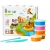 TM Toys Hey Clay - Rinkinys šunų draugai, 15 vnt. pakuotė