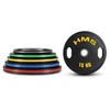 HMS TOG15 2 x 15 KG TALERZ OLIMPIJSKI OGUMOWANY 2 x 15 KG HMS