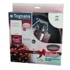 Tognana Apvali bordo spalvos skarda 26cm ir dekoravimo rinkinys W4444B1GGBOA