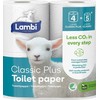 Lambi Tualetinis popierius 3 sluoksnių 25,5 m 28 rulonai