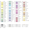 Tombow Tombow ABT-18P-1, 18 spalvų, Daugiaspalvis, Kulkos antgalis ir antgalis, 0,8 mm, 1 cm, Juodas