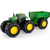 Tomy JOHN DEERE traktorius su priekaba, 47353