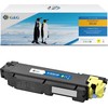 Su G&G suderinami dažai su Kyocera TK5140Y, NT-FKTK5140Y, geltona, 5000s