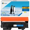 G&G suderinamas toneris su HP W2072A, NT-PH2072Y, HP 117A, geltonas, 700s