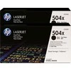 Hewlett Packard (HP) HP CE250XD No.504A Dual Pack Juodas Cartridge (CE250XD) EOL