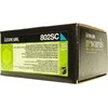 Lexmark 80C2SC0 | 802SCE mėlynos spalvos standartinės našumo korporacinė kasetė (2k) | Kasetė | Žydra spalva