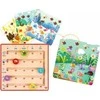 Tooky Toys Tooky Toy Medinė Žaidimų Rinkinys Skaičiavimo Mokymuisi su Gyvūnais