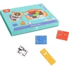 Tooky Toys TOOKY TOY Magnetinė Montessori loginė dėlionė Tetris Nojaus arka 26 el.