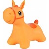 Tootiny Hoppimals guminis megztinis Džemperis vaikams su pompa HORSE oranžinė.