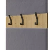 Top E Shop HAGA 1SZ Artisan Oak Coat Rack