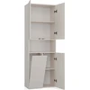 Top E Shop BATHROOM CABINET NEL DK 1K BASKET CASMERE COLOUR
