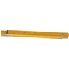 Top Tools Metras medinis 1 m., sulankstomas, geltonas