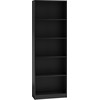 Top E Shop Biuro Knygų Lentyna - Topeshop R40 Juoda