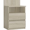 Top E Shop Naktinis Staliukas - Topeshop M1 Sonoma Matinė Ąžuolo Spalva