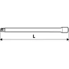 Veržliarakčių pailginimas TOPEX 1/2", 250 mm