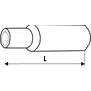 Šešiakampė galvutė Topex 1/2", 17mm