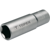 Ilga šešiakampė galvutė TOPEX 19 mm (1/2'')