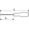 Topex plyšinis atsuktuvas 8x250 mm - 39D255