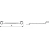 Raktas kilpinis TOPEX 30x32 mm, lenktas, chromo vanadžio plieno