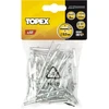 Kniedės aliuminės Topex 4x12,5mm