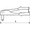 Kniedinimo įrankis Topex, CL707