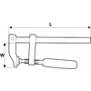 Ścisk Priveržimo varžtas 50 x 150 mm, TÜV/GS,