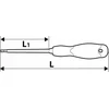 Atsuktuvas TOPEX 4x100mm 1000V (plokščias)